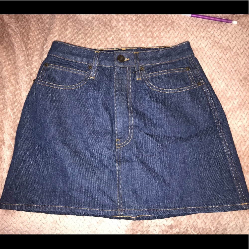 NWOT: Calvin Klein Jean Skirt